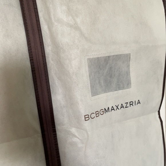 BCBG size 2 black satin bandage dress - Picture 6 of 6